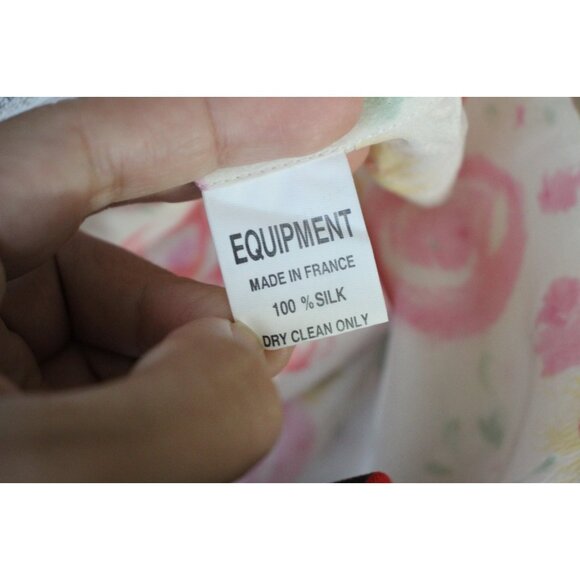 Equipment Mens Medium Slim Fit Flowy Button Up Shirt NEW N1336 - Picture 5 of 5